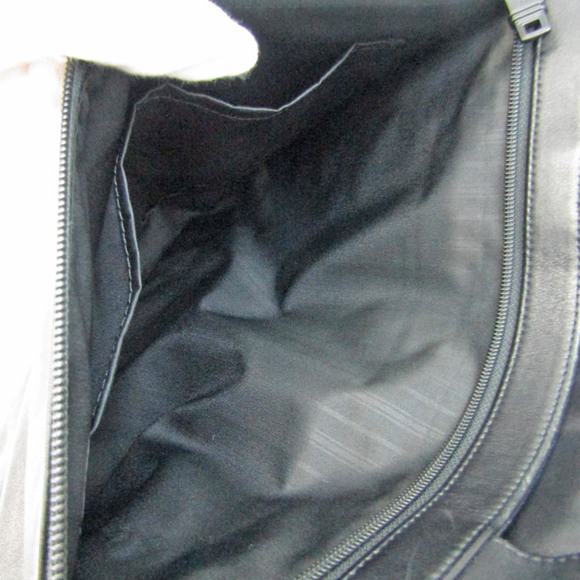 TUMI Slim Deluxe Portfolio 96110DH Men's Leather Briefcase Black - Picture 9 of 10